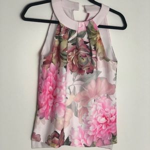 NWOT- Ted Baker top. Flower print- Size 1